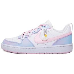 Кроссовки Nike Court Borough Skateboard Shoes Women's Low-Top Blue, розовый dv5456-105(team335-004) | pink/blue