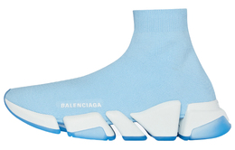 Кроссовки женские Balenciaga Speed 2 Trainer, синий 654045w2di24190
