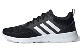 Кроссовки Qt Racer 2.0 Lifestyle женские с низким верхом, черные/белые Adidas Neo fv9529