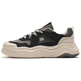 Кроссовки Anta Skateboarding Shoes Women's Low-top, черный/белый/серый 122428060-5 | black/white/gray