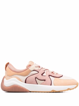 Кроссовки Hogan Rebel, светло-оранжевый/светло-розовый hxw5970ea90r7k0mrz | нейтральный цвет