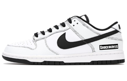 Кроссовки Nike Dunk Skateboarding Shoes Unisex Low-top Black/White, белый dd1391-100(teamfour-男女款线条熊猫) | white