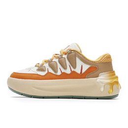 Fila Кроссовки для скейтбординга CARROT 2 Low Top женские, белые, оранжевые f12w431212fpd | early snow/dark cheese orange