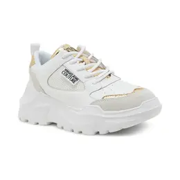 Кожаные кроссовки Versace, белый vr242w000032a100036 | bianco