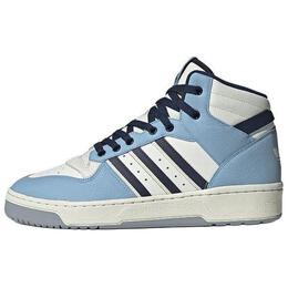 Adidas Кроссовки для скейтбординга Rivalry с противоскользящей амортизацией, унисекс, сине-белые ih3403 | blue white