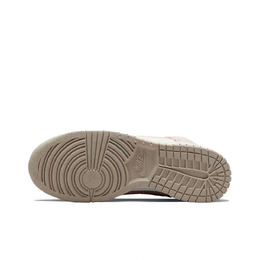Кроссовки Nike Dunk Skateboard Shoes Women's High-Top White Pink dn9909-200(teamp-高帮兔爪）