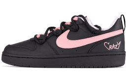 Кроссовки Nike Court Borough Skateboarding Shoes Women's Low-top Black/powder, черный dv5456-104(team98-女款黑粉少女) | black