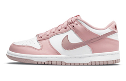 Кроссовки Nike Dunk Skateboard Shoes Women's Low-Top Pink/White do6485-600(team119-蜜糖恋人) | chalk white