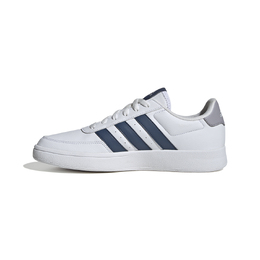 Кроссовки Adidas BREAKNET 2.0 Skateboarding Shoes Unisex Low-top White/Black/Honor Grey, белый/черный ig6887 | white/black/honor grey