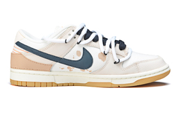 Кроссовки Nike Dunk Skateboarding Shoes Unisex Low-top Brown/White, белый fj5475-100(team351-男款sweet) | white