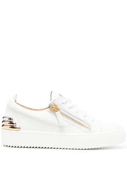 Giuseppe Zanotti кроссовки с молниями, белый rs20042 | белый