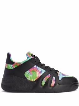 Кроссовки Giuseppe Zanotti Talon Tie Dye, черный/мультиколор rs20026001 | черный