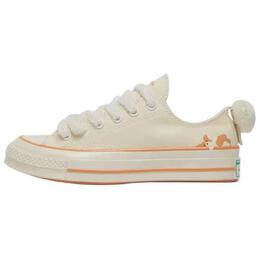 1970-е годы Кеды унисекс с низким верхом бежевого цвета Converse a11614c | beige