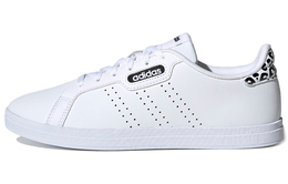 Кроссовки для скейтбординга Courtpoint женские низкие, черные/белые Adidas Neo fw8416