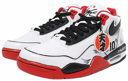 Винтажные баскетбольные кроссовки Nike Flight Legacy унисекс, White bq4212-100(team10- 天才10号qd) | white