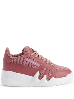 Giuseppe Zanotti кроссовки Talon с нашивкой-логотипом, розовый rw30030003 | розовый
