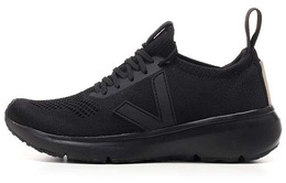Кроссовки женские Rick Owens низкие, черный vw20f3800kve-09