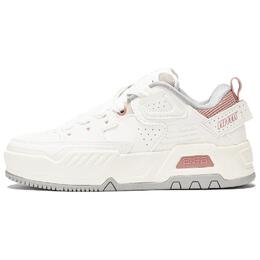 Кроссовки Anta Life Collection Skateboarding Shoes Women's Low-top Ivory White / Wood House Red, красный 122438004u-1 | ivory white / wood house red