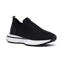 Кроссовки Ari с добавлением кожи Michael Kors, черный mk244w0000510010036 | nero