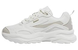 Кроссовки Wood Block Lifestyle унисекс с низким верхом белого/серого цвета Fila 1rm02259e_924