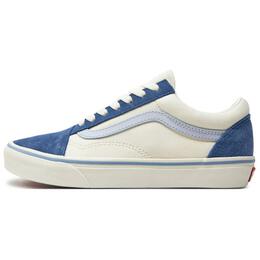 Vans Низкие женские скейтбордические кроссовки Old Skool Collection, синие vn000cr5blu1 | white blue