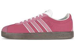 Кроссовки Adidas neo Vl Court Skateboarding Shoes Unisex Low-top White, розовый hq1802(teamy-男女款蜜桃汽水粉红) | pink