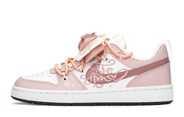 Женские кроссовки для скейтбординга Nike Court Borough, Platinum Violet/Coconut Milk/Volt/Sail dv5456-108(teama-粉玫瑰少女s-box) | platinum violet/coconut milk/volt/sail