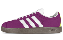 Кроссовки Adidas neo Vl Court Skateboarding Shoes Unisex Low-top White, фиолетовый hq1802(teamy-男女款树莓果子紫色) | purple