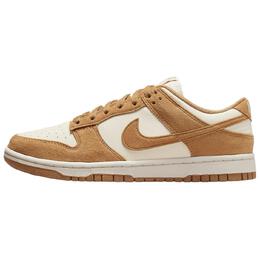 Кроссовки Nike Dunk Skateboarding Shoes Unisex Low-top Brown, хаки hj7673-100 | light khaki