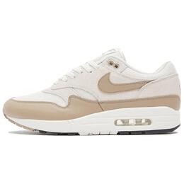 Кроссовки Nike Air Max 1 Lifestyle Shoes Unisex Low-top White/Brown, коричневый fz5808-001 | white/brown