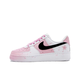 Кроссовки Nike Air Force 1 Skateboard Shoes Women's Low-Top Pink dh2920-111（team403-桃花散落） | pink