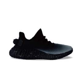 Кроссовки Adidas Yeezy Boost 350 Lifestyle Shoes Unisex Low-top Black/white, черный hq4540（team470-暗黑行者） | black