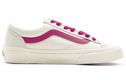 Кроссовки Vans Style 36 Skateboarding Shoes Unisex Low-top White/pink, белый vn0a3dz3oxs(team131-粉雾海） | white