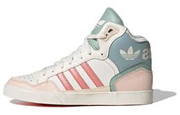 Женские кроссовки для скейтбординга Adidas Extaball Up, White-green powder id6072 | white-green powder