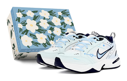 Массивные кроссовки Nike Air Monarch 4 унисекс, Sky Blue 415445-102(teams-一箭穿心老爹s-box) | sky blue
