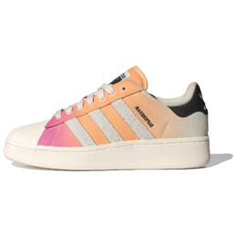 Кроссовки Adidas Superstar XLG Bliss Pink Acid Orange Cloud White, белый/розовый/оранжевый ih2497 | white pink orange