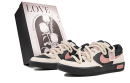 Кроссовки Nike SB Force 58 Skateboard Shoes Unisex Low-Top Beige dh7505-001(team27-甜酷小熊s-box)