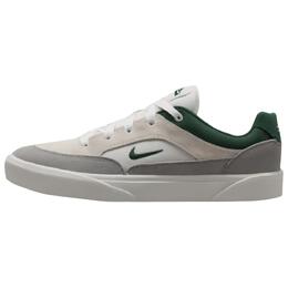 Кроссовки Nike SB MALOR Skateboarding Shoes Unisex Low-top Light Silver Gray / Cold Fir Green / Wolf Gray / Mountain Peak White, зеленый fv6064-002 | light silver gray / cold fir green / wolf gray / mountain peak white