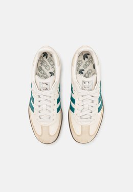 Кроссовки на шнуровке SAMBA OG W Adidas, кремовый ad111a2lc-a11 | cloud white/legacy teal/wonder white