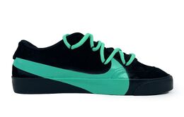 Женские кроссовки для скейтбординга Nike Blazer, Tiffany Green av2253-001（team103-女款双鞋带雪山秘境） | tiffany green