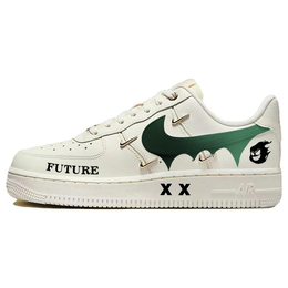 Кроссовки Nike Air Force 1 Skateboarding Shoes Women's Low-top Black/white, белый fv3654-111(team56-魔鬼小恶人) | white
