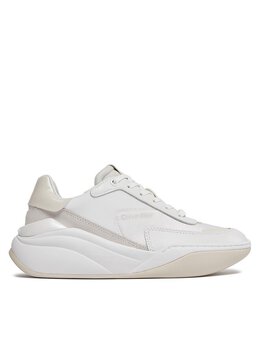 Кроссовки Cloud Wedge Lace Up-Pearlized Calvin Klein, белый cloud wedge lace up-pearlized hw0hw02040 | weiß