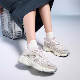 Кроссовки Kappa Chunky Sneakers Women's Low-top Grey/white, серый k0ex5mc26cj-133 | moon grey / cream powder