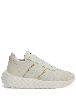 Giuseppe Zanotti кроссовки Urchin с тиснением под кожу змеи, белый rw00118k43 | белый