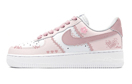 Кроссовки Nike Air Force 1 Skateboarding Shoes Women's Low-top Chalk White, белый dh2920-111(team88-花语漫步s-box) | chalk white