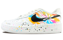 Кроссовки для скейтбординга Air Force 1 мужские с низким верхом желто-синие Nike cw2288-111(team40-af1男彩色雏菊)
