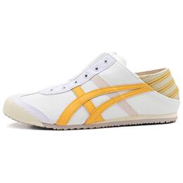 Onitsuka Tiger Кроссовки MEXICO 66 с противоскользящим покрытием, износостойкие, дышащие, легкие, низкие, повседневные, унисекс, белые, желтые 1183c075-104 | white yellow