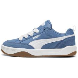 Кроссовки Puma Park Lifestyle Skateboarding Shoes Unisex Low-top White/Blue, белый/синий 397495-03 | white/blue