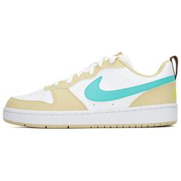 Кроссовки Nike Court Borough Skateboarding Shoes Women's Low-top Yellow, цвет White/Varsity Maize hm3726-731 | white/varsity maize