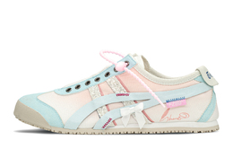 Кроссовки Onitsuka Tiger MEXICO 66 Lifestyle Shoes Unisex Low-top Blue/pink, голубой d3k0n-0143(teama-清新蓝粉) | ultra blue/fire orchid